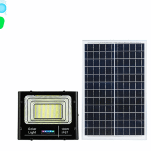 Đèn pha năng lượng mặt trời 100W P-100SĐèn pha năng lượng mặt trời 100W P-100S