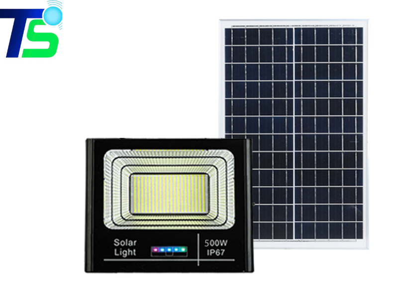 Đèn pha năng lượng mặt trời 500W giá rẻ P-500S