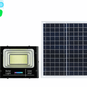 Đèn pha năng lượng mặt trời 60W giá rẻ P-60S